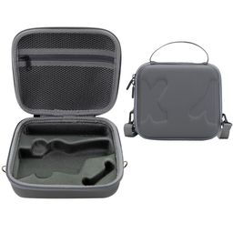 ZORBES Storage Nylon Bag for DJI Osmo Mobile 6 - Hard Shell Portable Carrying Case With Shoulder Belt, Accessories Travel Case (Grey, Not Included DJI Osmo Mobile 6) image 1