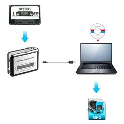CDL TECH Ezcap USB Cassette Player Capture Cassette Tape-to-MP3 Converter into Computer Stereo HiFi Sound Quality Mega Bass Audio Music Player with Earphone image 5