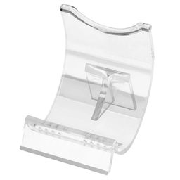 ivelect 50pcs Translucent Lighter Display Stand Clear Acrylic Holder Bracket lighter image 1