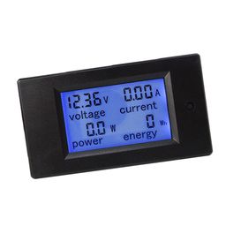 Losa DC Voltmeter/Ammeter 4 in 1 LCD Digital Display Volt Current Power Meter image 4