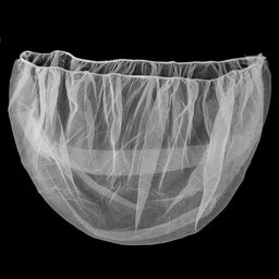 snowie soft SNOWIE SOFT® Mosquito Net for Baby Carriage Stroller Pram, Carriers, Car Seats, Cradles Perfect Insect Shield for Babies 0-3 Year Elastic Net for Easy Attachment Net for Stroller White image 3