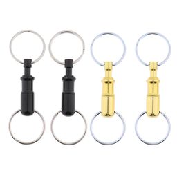 calandis ™ 4 Pieces Breakaway Key Ring Separate Car Keys Quick Release Keychains | Key Chains Rings & Cases | Mens Accessories image 4