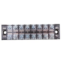 THE STYLE SUTRA® 8 Positions Dual Rows Electric Wire Connector Strip Screw Terminal Block | 1 Piece Screw Terminal Strip image 1