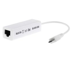 the style sutra Micro USB to RJ45 LAN 10/100Mbps Fast Ethernet Network Adapter Card White image 2