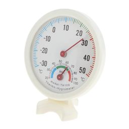 calandis CALANDIS® Round Clock Shape Analog Temperature Humidity Meter Thermometer Hygrometer image 3