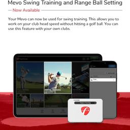 certified brands FlightScope Mevo+ Pro Package GPS Golf Simulator and Launch Monitor with SelfieGolf Phone Clip | 50+ Data Parameters, Multicam, 12 Courses, 17 Ranges, and Games | Indoor and Outdoor Use image 4