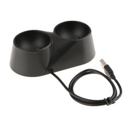 ELBME® Dual Controller Charge Dock Station Cradle Holder for Ps Vr Ps Move - Can Charging 2 Controllers Simultaneously image 1