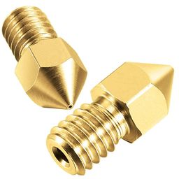 ELEPHANTBOAT ® 22Pieces 3D Printer Extruder Nozzle MK8 for Makerbot Creality CR-10 7 Different Size 0.2 mm, 0.3 mm, 0.4 mm, 0.5 mm, 0.6 mm, 0.8 mm, 1.0 mm image 4