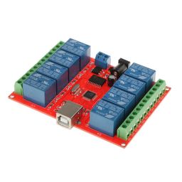 CALANDIS™ DC 12V 8 Channels Relay Board Module PC Intelligent Controller for Automation | Other Computers & Networking image 2