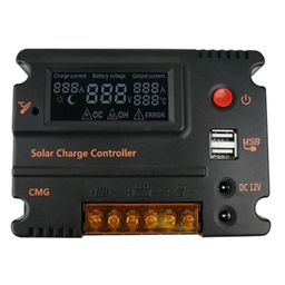 BNF 20A MPPT PWM Controller Waterproof Solar Charge Controller w/LCD Display and LED Bar | Collectibles image 5