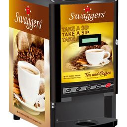swaggers Heavy Duty Tea/Coffee/Soup Vending Machine With 3 Lane Suitable For Office/Factory/Godawn/Home/Catering House.Ready to Serve, No Milk Required(Free Sample Premix) 1 Year Warranty image 2