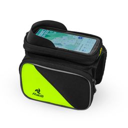 Raida F-Pro Cycle Top Tube Bag with Touchscreen Access | Easy Installationc | Detachable Mobile Pouch |Tool Kit Pouch | Polyester image 2