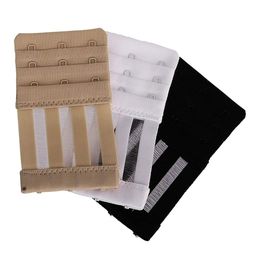 the secret boutique Women's Elastic Bra Strap Extension (Multicolour, Free Size) - Pack of 3 image 1