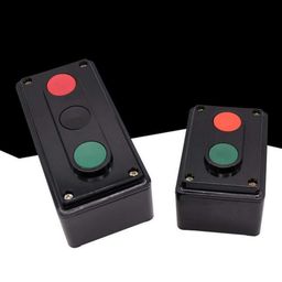 VMS INDIA LA4-3H 220V/380V 5A Push Button Switch Reset Button Momentary Start Stop image 1