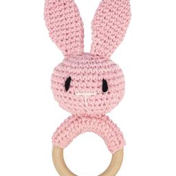 Bembika Rabbit Shape Baby Teether Toy -Pink-28