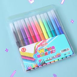 Water Color Pens Pack of 12 - Multicolor-image-88