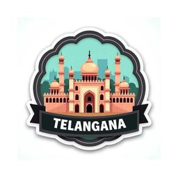 GIFTSHALA Telangana State Theme Souvenir Wooden Refrigerator Fridge Magnet-image-84