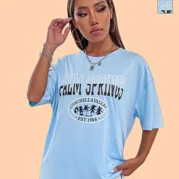 Metronaut Women Typography 2 Printed Applique T-shirt-picture-49