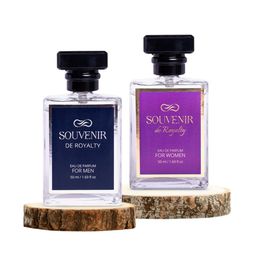 SOUVENIR DE CARE Set Of 2 Men De- Royalty Long Lasting Eau De Parfum- 50 ml Each-image-39