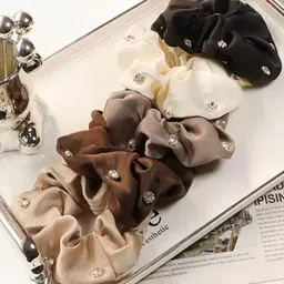 Blubby Unisex Set of 5 Ponytail Holders-48