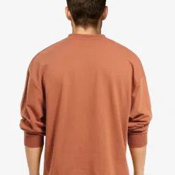 Rare Rabbit Rust Regular Fit Graphic Sweatshirt image 2