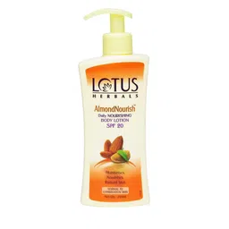 Lotus Herbals Almond Nourish Sustainable Body Lotion with SPF 20 250 ml-19