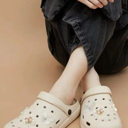 Ginger by Lifestyle Women's Beige Back Strap Clogs-picture-16
