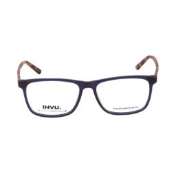 INVU K4802B Blue Full Rim Rectangular Frame-image-74