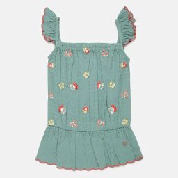 Blue Giraffe Kids Green Top-image-70