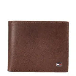 Tommy Hilfiger Rogelio Brown Solid Bi-Fold Wallet for Men-image-79