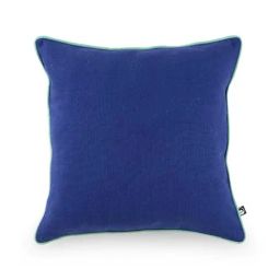 Home4U 'Moi' Navy Cotton Single Cushion Cover - Set of 1-image-60