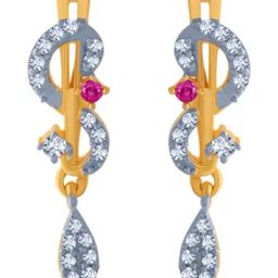 P.C. Chandra Jewellers 14k Gold Earrings for Women-picture-4