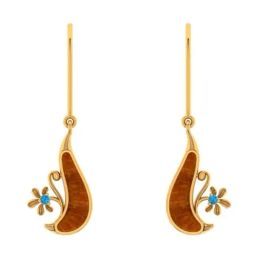 P.C. Chandra Jewellers 14k Gold Earrings for Women-picture-20