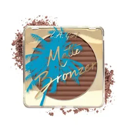 L.A. Girl Matte Bronzer Sunkissed Glow - 15 gm-image-36