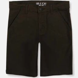 Gini & Jony Boys Green Solid Bermuda-image-98
