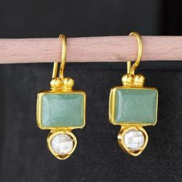 Fabindia 925 Silver Drop Earrings for Women-image-61