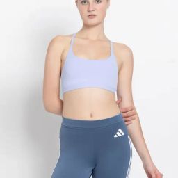 ADIDAS Women's Purple ALL ME LS Sports Bra-picture-29