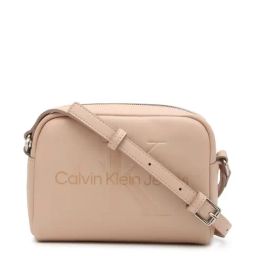 CALVIN KLEIN Rose Dust Printed PU Cross Body Bag-33