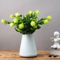 Tayhaa Blue Ceramic Flower Vase-image-81