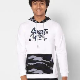 TeenTrums Boys White Printed Full Sleeves Sweatshirt-image-33