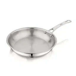 ALLO Silver Stainless Steel 20 cm Induction Friendly Triply Fry Pan (1 L)-image-87
