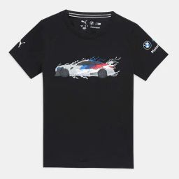 Puma Unisex Black Cotton Logo T-shirts-picture-30