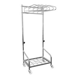 Skybound ZEDX Stainless Steel Floor Model Lead Apron Stand V8-71M1-0GZY-40