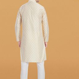 DIVISIVE Men Geometric Printed Kurta image 2