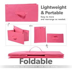Kuber Industries Pink Set of 1 Regular Drawer Organiser Organisers image 4