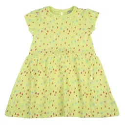 Mothercare Kids Green Printed Dress-image-29