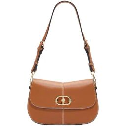 ALDO Cognac Solid Medium Shoulder Handbag-21