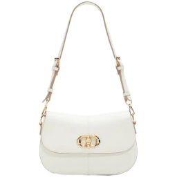ALDO White Solid Medium Shoulder Handbag-14