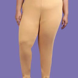 Twinbirds Beige Cotton Skinny Leggings-image-14