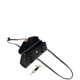 ALDO Black Overflow Solid Medium Shoulder Handbag image 3